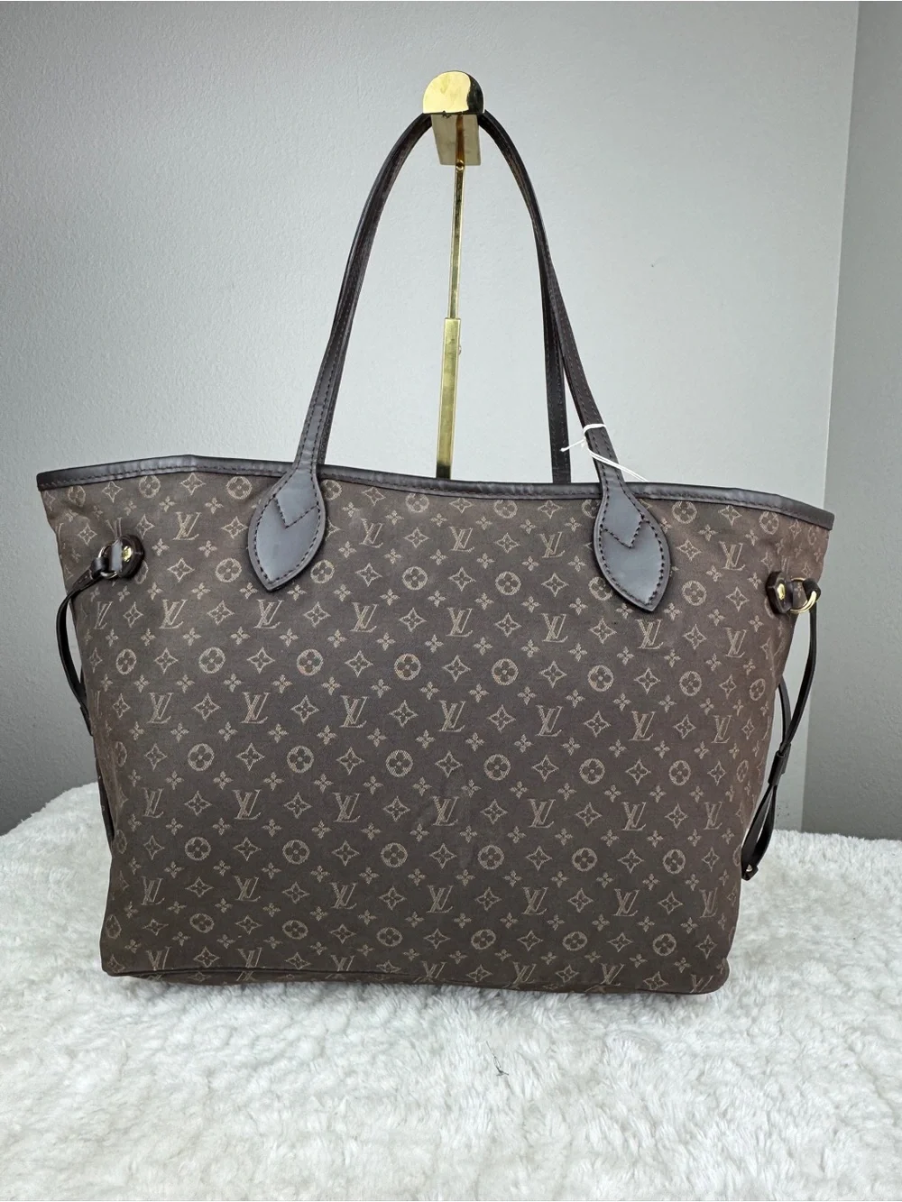 Louis Vuitton Mini line Neverfull MM Brown Monogram Neverfull-Style Tote